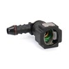 QWORK® 2 Pcs Fuel Line Connector,90 Degree Quick Connector for