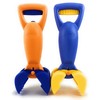 Matty's Toy Stop 14.5" Plastic Sand Grabber Claw Scoops for
