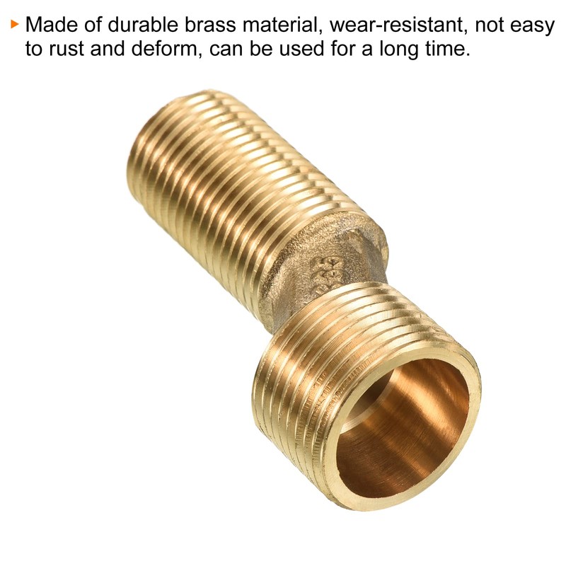 PATIKIL G1/2 to G3/4 Male Thread Claw Foot Bathtub Adapter,