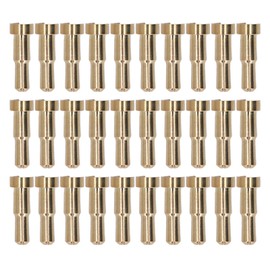 30PCS Battery Connector Plug Brass Gold Plated High Hardness RC Battery Banana Plug for Drone