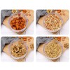 TEQIN Nut Chopper Grinder, Manual Nut Grinder Multifunctional Dried Fruit