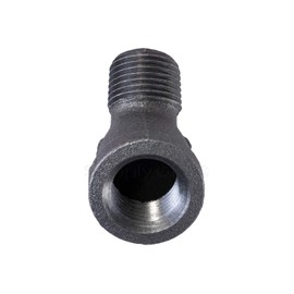 Supply Giant CNTG0034 3/4" 45 Degree Street Malleable Iron Fitting for High Pressures with Black Finish, 0.75 Inch