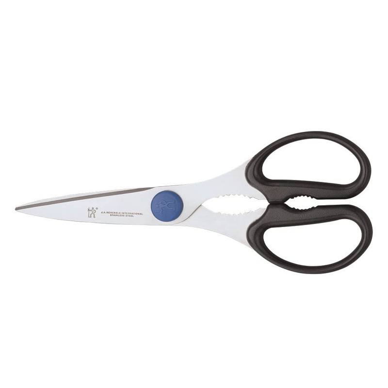 HENCKELS 7-Inch Stainless Steel All-Purpose Kitchen Shear Scissors - Detachable,