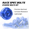 Autobahn88 Motorcycle Engine Bolt Dress-up Kit, compatible with Yamaha FJR