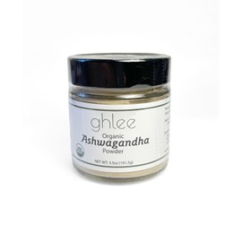 ghlee Organic Ashwagandha Powder, USDA Organic, 3.5 oz