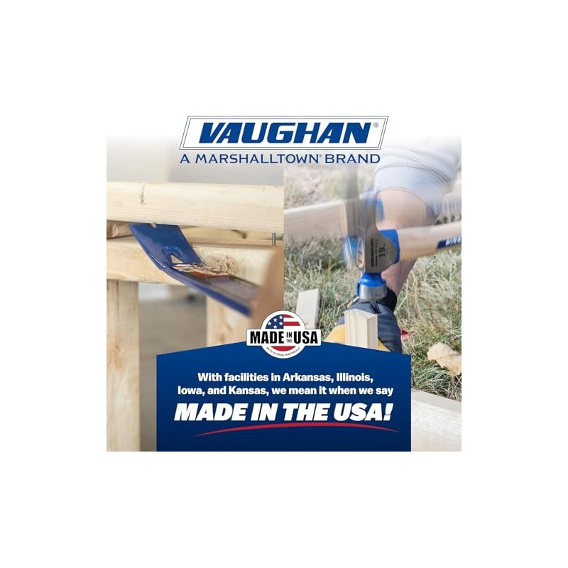 Vaughan Double Bit Axe Replacement Handle, 36 Inch American Hickory,