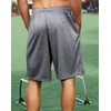 Champion Short De Entrenamiento, Pantalones Cortos Hombre, NAVY, XL