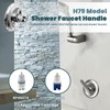 NBPLUS H79 Single Metal Lever Handle Kit for Delta 1300/1400