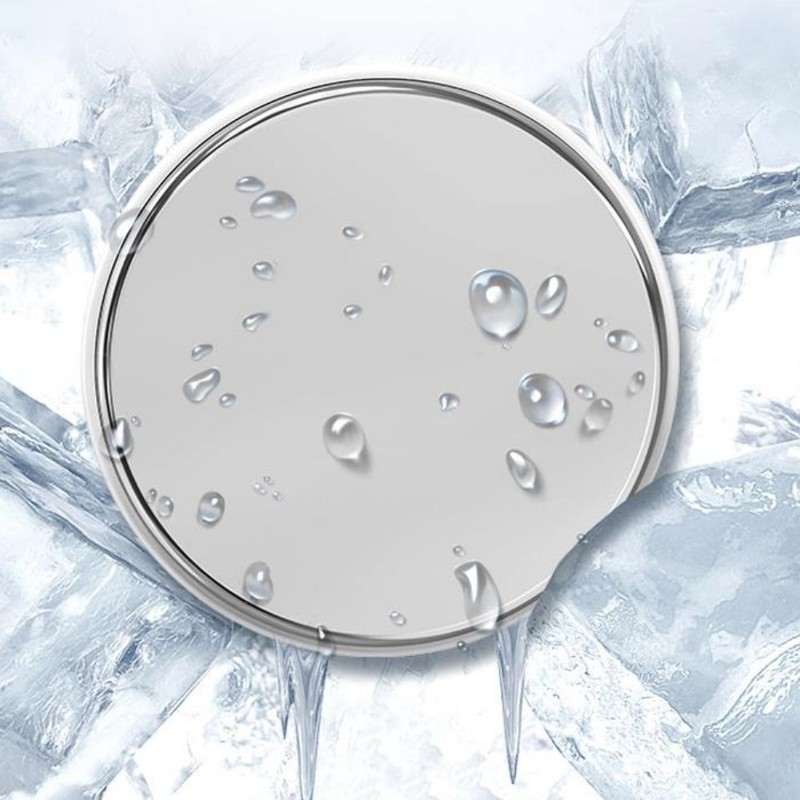 Reduce hot flashes in face, face cooler, skin cooling massage
