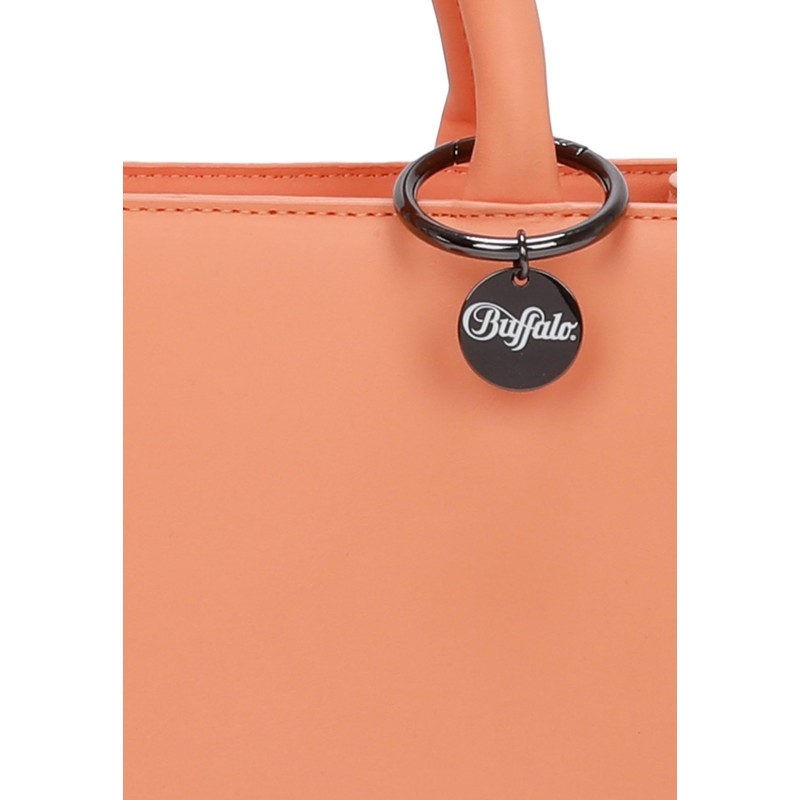 Buffalo Women's Big Boxy Muse Soft Orange Shopper, Soft Orange