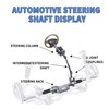 RABROPAR 3/4" Round X 3/4" Round Double Steering Shaft Universal