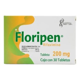Floripen Rifaximina 200 Mg Caja Con 30 Tabletas Serral
