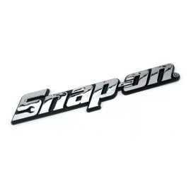 Snap-on SNAP ON TOOLS TOOL BOX EMBLEM REPLACEMENT 8" LONG CROME FINISH LOGO SNAP-ON