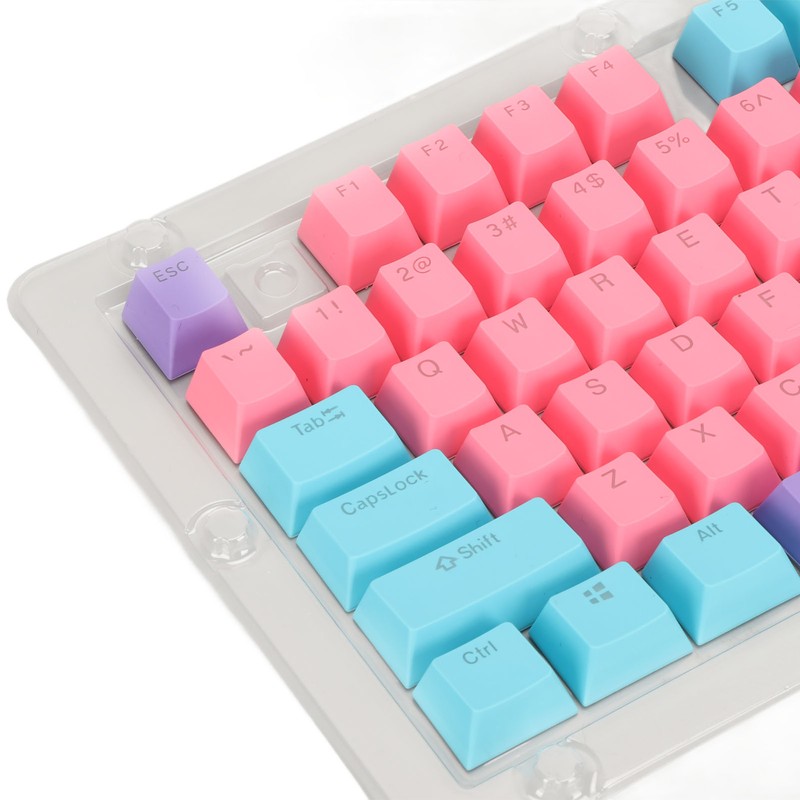 PBT Keyboard Keycaps 2 Color Injection Molding Light Transmission OEM