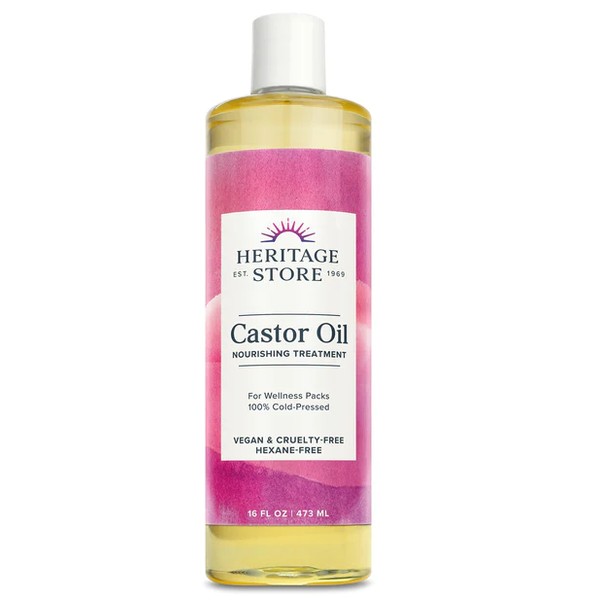 Heritage Products Castor Oil 480mL
