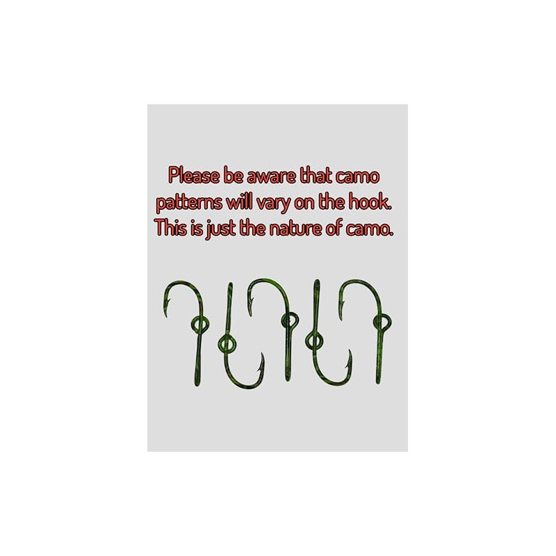 Eagle Claw Camo Hat Hook Fish Hook for Hat Pin