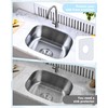 BEHOK 2 Pack Silicone Sink Protector for Kitchen Sink, Lozenge