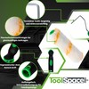 ToolSpace Set of 10 Paint Rollers + Handle - 11
