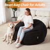 Homguava Bean Bag Chair: Teardrop Bean Bags with Memory Foam