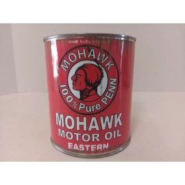 Mohawk Rusty Mohawk Motor Oil Can 1 qt. -  ( Re-pop Collectible )