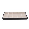 5 Grid Glasses Case Sunglasses Holder Display Box for Jewelry