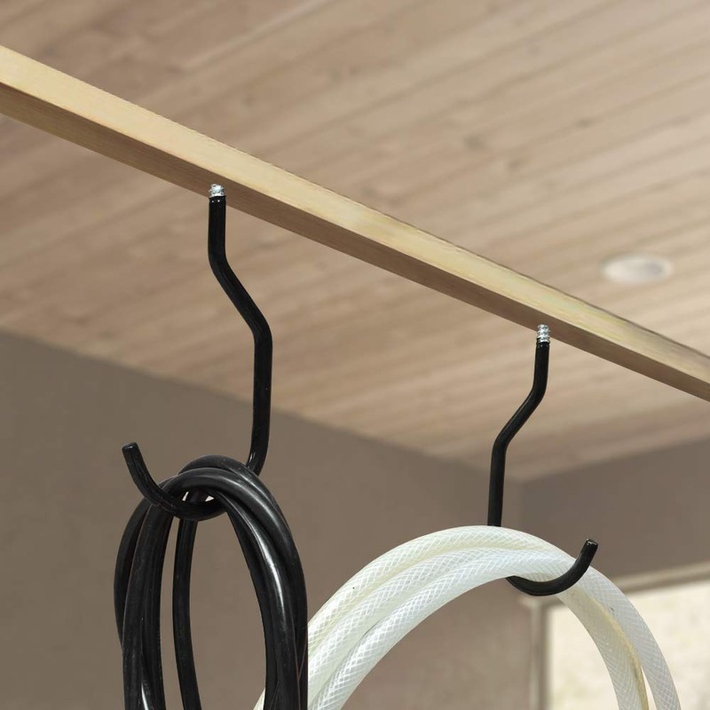 Cozihom Stainless Steel Heavy Duty Bike Storage Hook Set, Garage