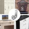 Letter Box Lock, Comes with 6 Keys and 6 Different