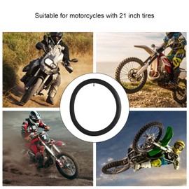2.75/3.00‑21 Motorcycle Compatible with High Performance Balance Inner Tube TR4 Valve Stem Pinch and Puncture Resistance for Off-Road Tirger Street Applications