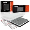 A-Premium 2-PC Engine & Cabin Air Filter with Activated Carbon