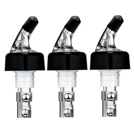 3 Pack Measured Liquor Pour Spout, Liquor Bottle Pourers, Measure Pour Spout for Liquor Bottles, Bottle Pourers for Alcohol, Shot Pourer Cocktail Liquor Dispenser Bar Bartending Tool -1oz/30ml