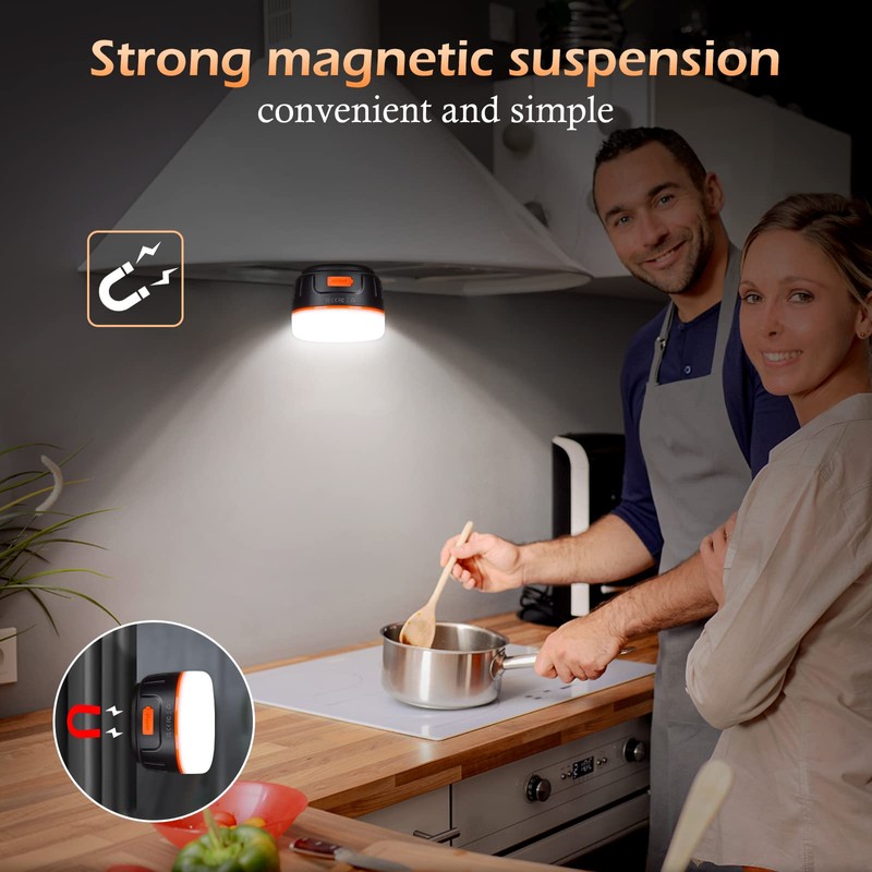 Sinvitron LED Camping Lantern Rechargeable,Tent Lights with Remote Control,1000LM Up