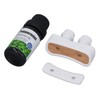 Aromatherapy Inhaler Tube Portable Silicone Nose Aroma Diffuser with 10ml