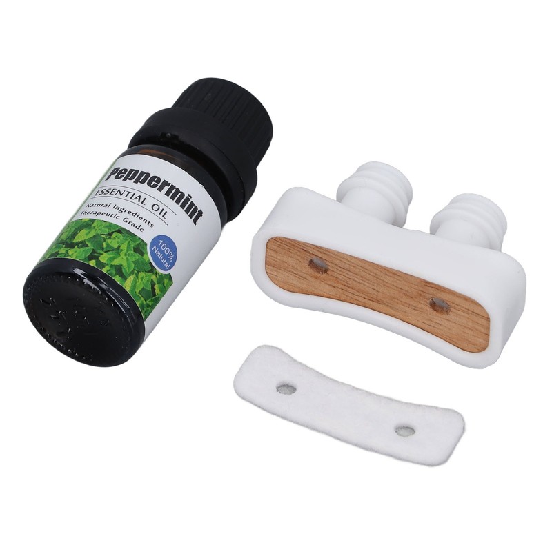 Aromatherapy Inhaler Tube Portable Silicone Nose Aroma Diffuser with 10ml