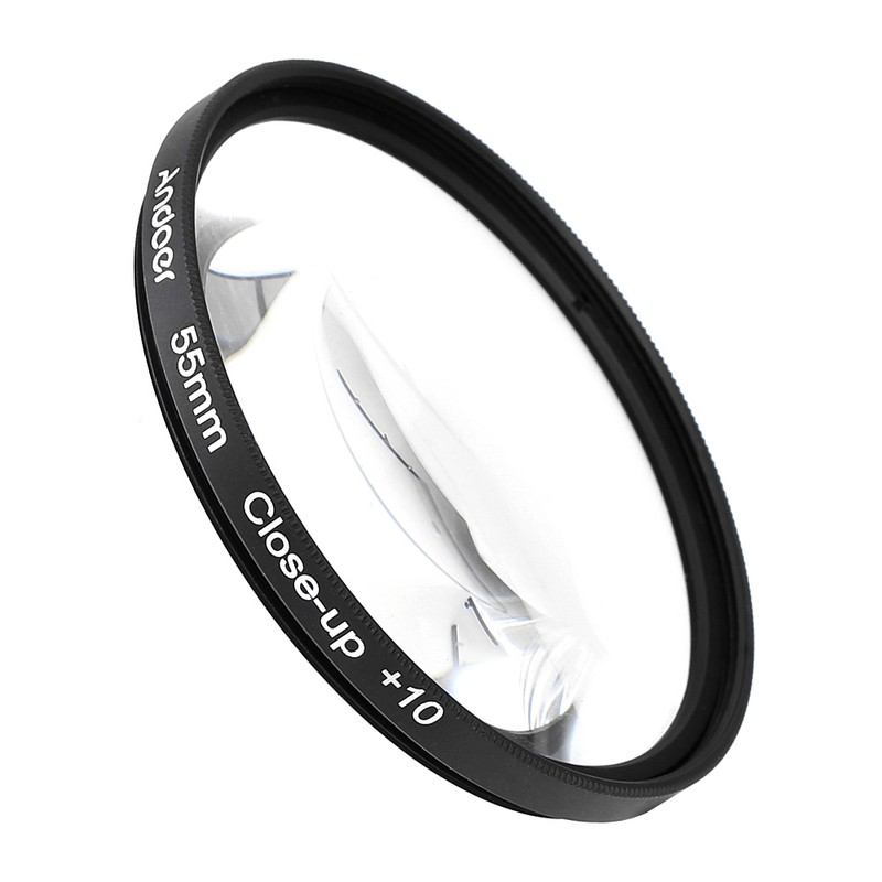 Andoer 55mm Macro Close-Up Filter Set +1 +2 +4 +10