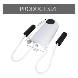 1 x Sock Dressing Aid, Sock Aid Device, Sock Aid Device, Sock Puller, Sock Helper, Aid Tool for Disabled and Elderly People (White)