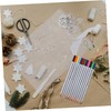 FELTECHELECTR 1set Christmas Heat Shrinkable Sheets for Crafts Creative Ornament