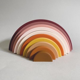 Milk Addict Silicone 7 Stacking Rainbow