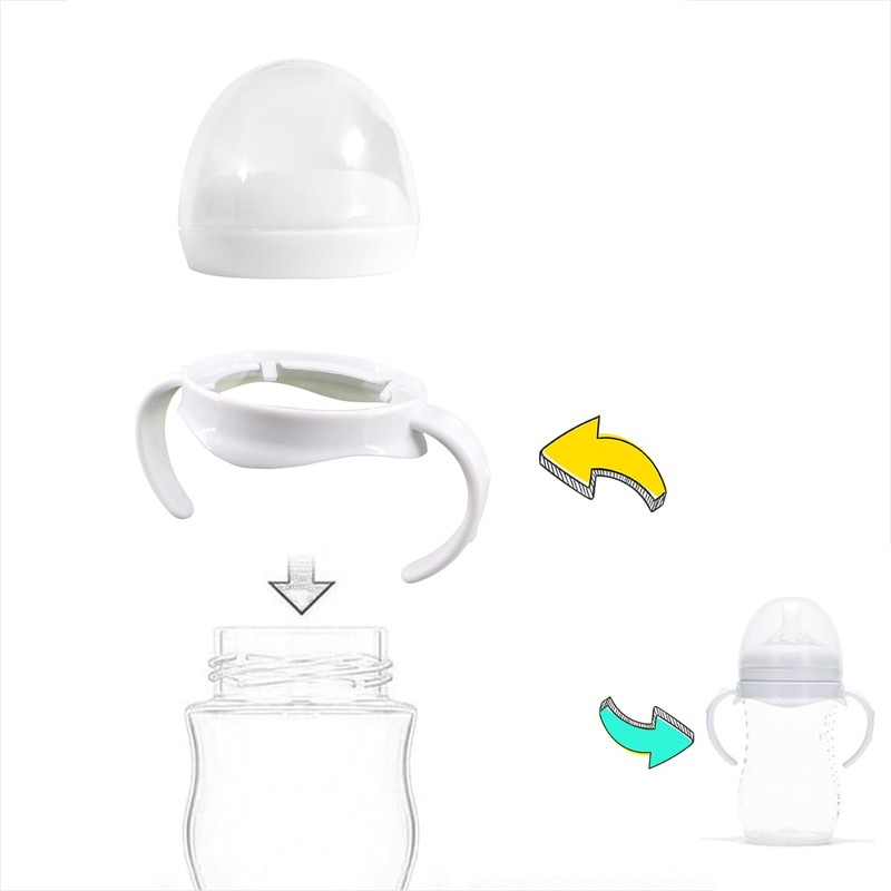 Baby Bottle Handles for Philips Avent Natural Baby Bottle (Set