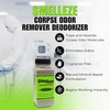 SMELLEZE Natural Corpse Odor Absorbent & Deodorizer Powder - Deodorizes