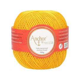 Anchor 4770006-08298 Crochet Yarn, 100% Cotton, 8298, Thickness 6, 163 g