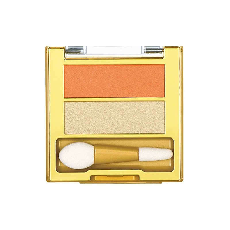 Excel DU02 Dual Eye Shadow, Sunset Orange