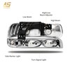 AS Headlight Assembly Compatible with 1999 2000 2001 2002 Chevy