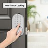 Keyless Entry Keypad Door Lock - Upgraded Smart Electronic Digital