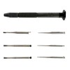 Eclipse 7772 Jewellers Screwdriver Set, Black