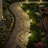 gardencave 6 Pack Solar Lights Outdoor Garden Decorative Mandala Solar