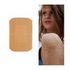 5 Extra Large Plasters Fabric Wound Dressing 50x100mm Sterile Aid