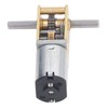 DC Gear Motor, Double Shaft Worm Car Machine Reduction DC