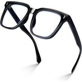 Saamoyed Zero Power Blue Light Blocking Anti Glare Computer Eyeglasses For Men and Women | UV Protection | Blue Blocks | Reduce Eye Strain |