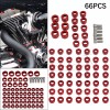 Unbranded 66pcs Engine Topper Bolt Cover Caps For Harley Touring