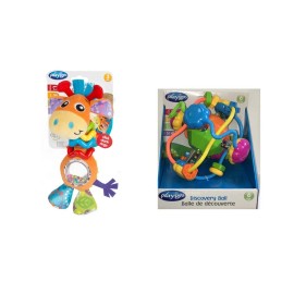 Playgro's Best Set, 2-in-1 Toy Bundle w/ My Bead Buddy Giraffe & Discovery Ball